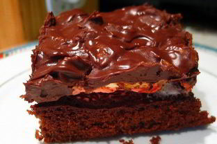 Брауни с зефиром