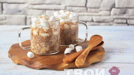какао с маршмеллоу