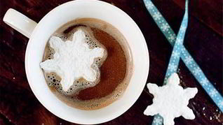 Какао с зефиром маршмеллоу