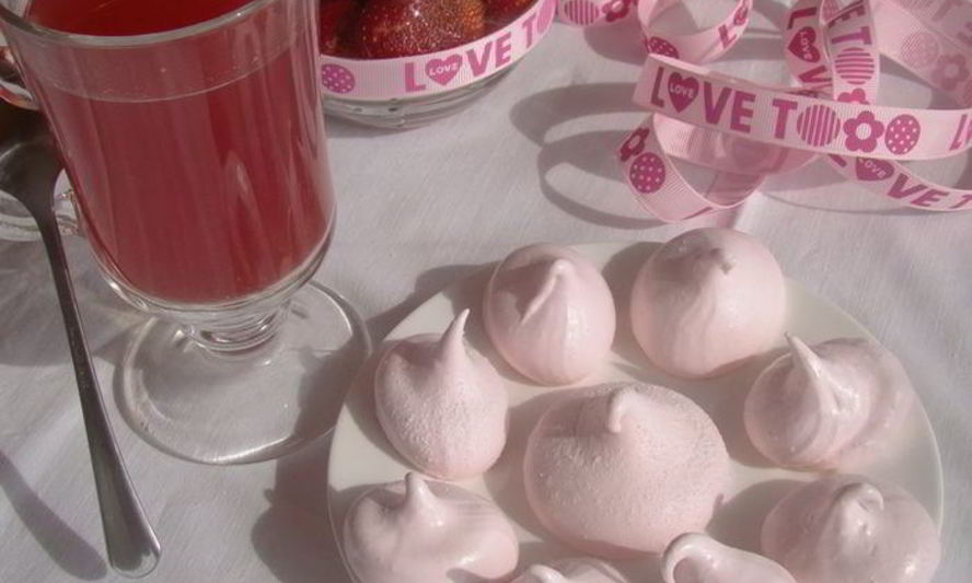 Рецепт клубничный зефир