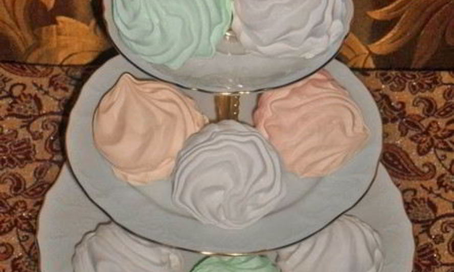 Рецепт разноцветный домашний зефир