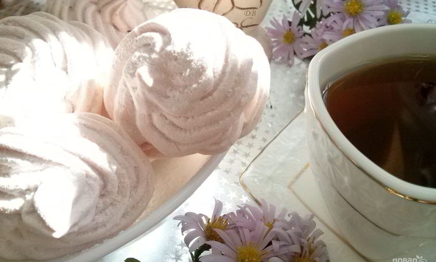 Рецепт зефир из яблочного джема