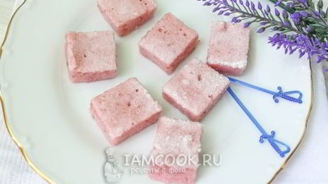 зефир клубничный