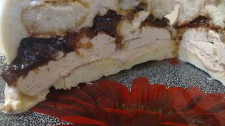 Зефирно-творожный мини-тортик