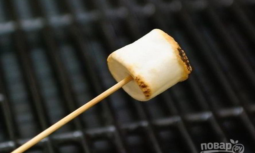 Рецепт жареный зефир