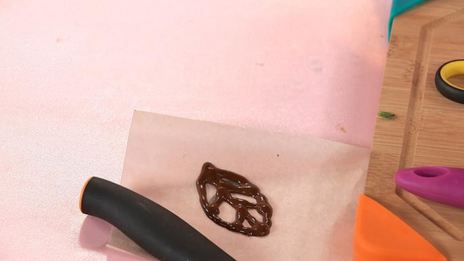 зеленая панна-котта