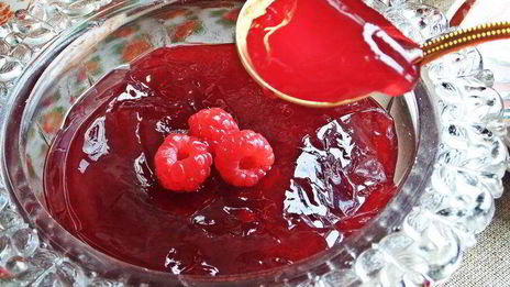 желе из лесной малины