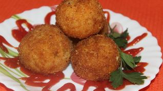 Аранчини — рисовые шарики с мясной начинкой