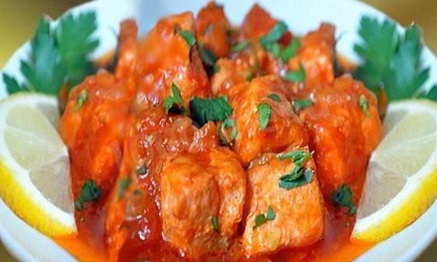 Рецепт азу из свинины с солеными огурцами