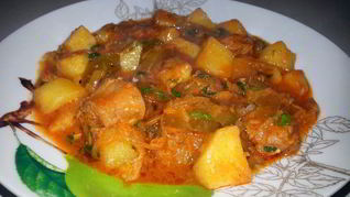 Азу из телятины