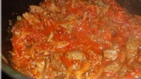 азу по-татарски с говядиной