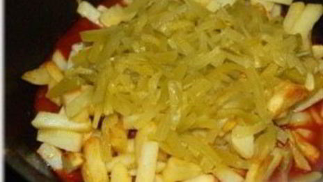 азу по-татарски с говядиной