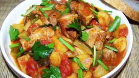 азу по-татарски с говядиной