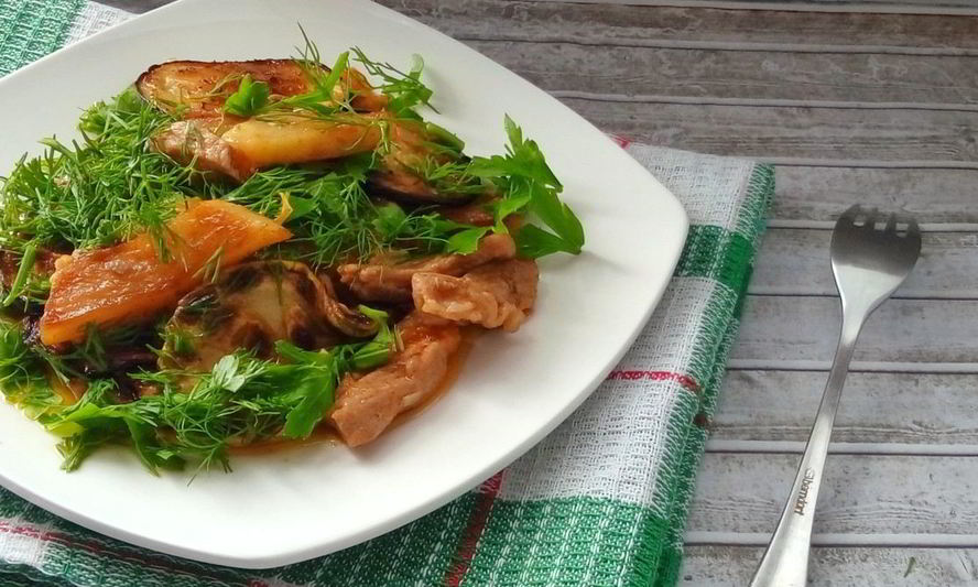 Рецепт азу со свининой