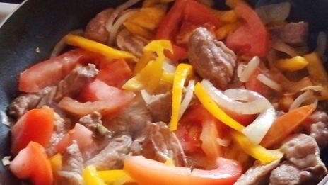 азу со свининой