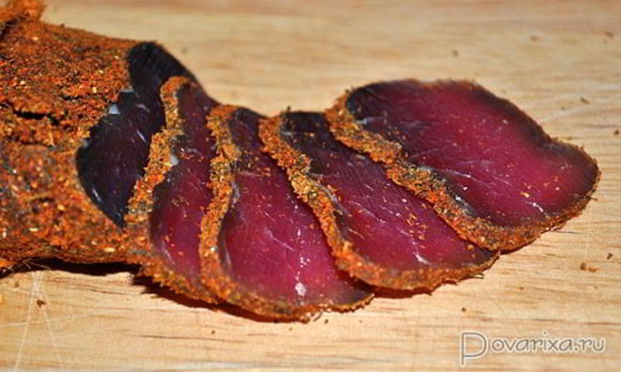 Рецепт бастурма домашняя