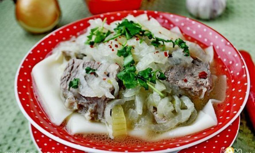 Рецепт бешбармак для ленивых