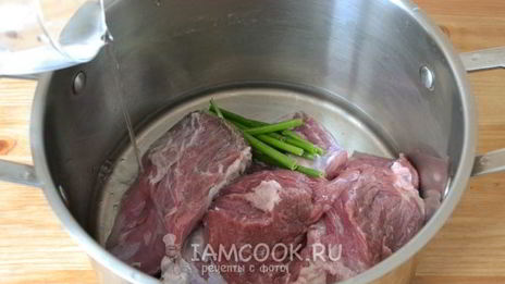 бешбармак из говядины