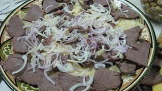 Бешбармак из конины