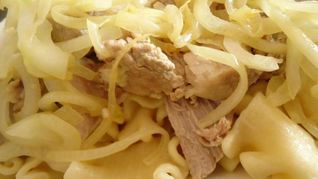 Бешбармак из свинины