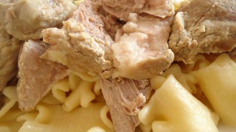 бешбармак из свинины