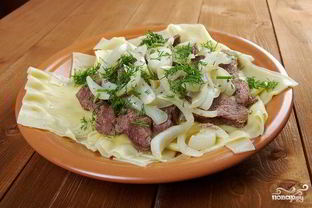 Бешбармак по-киргизски