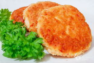 Биточки из крабовых палочек