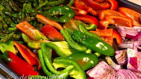 быстрый гарнир из овощей к мясу