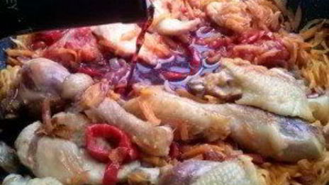 чахохбили из курицы по-грузински