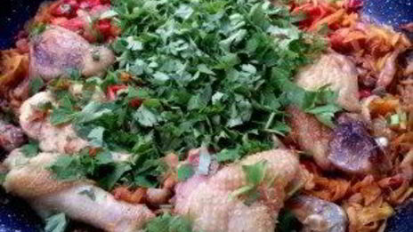 чахохбили из курицы по-грузински