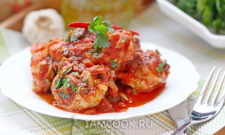 Рецепт чахохбили иза куриц в мультиварке