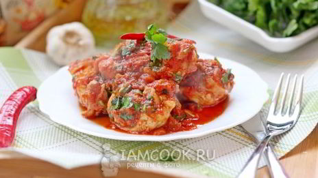 чахохбили из курицы в мультиварке