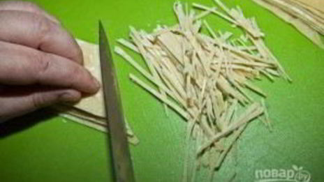 домашняя лапша с курицей