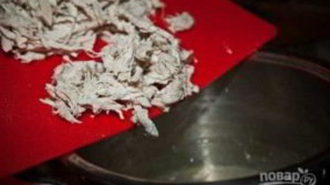 домашняя лапша с курицей