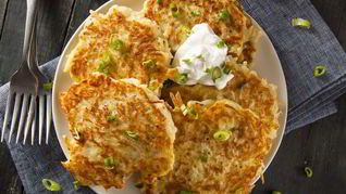 Домашние картофельные драники к завтраку