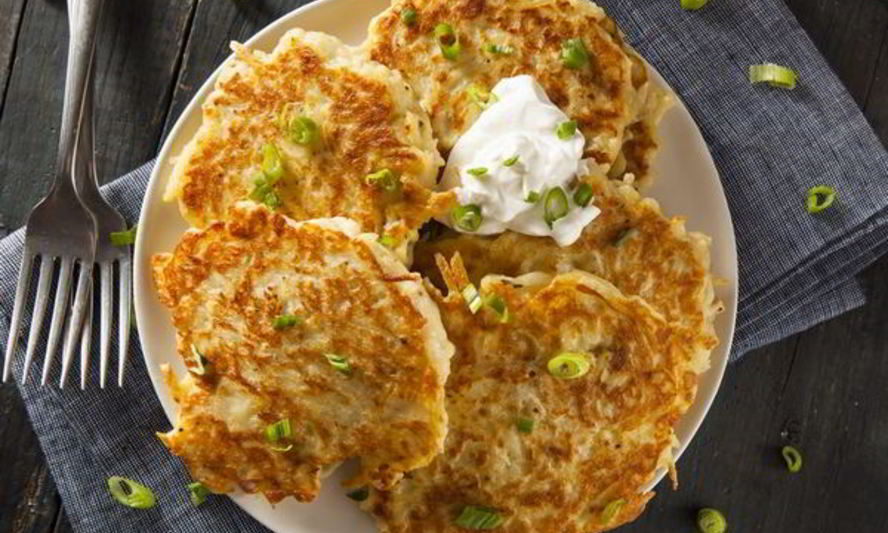 Рецепт домашние картофельные драники к завтраку