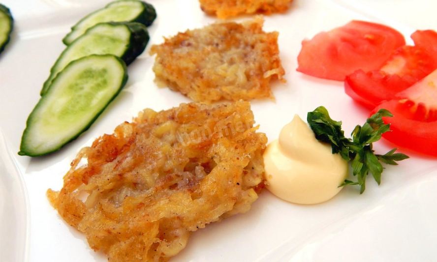 Рецепт драники без яиц