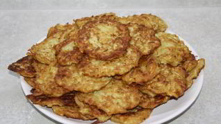 Драники из кабачков на сковороде