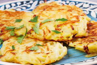 Драники из кабачков с сыром