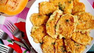 Драники из тыквы