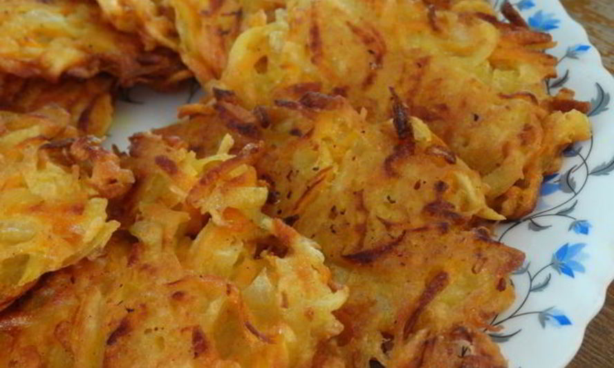 Рецепт драники картофельные с тыквой