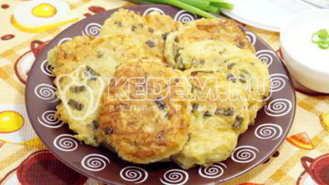 драники картофельные с зеленым луком