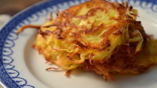 Драники-латкес из картофеля