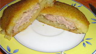 Драники с фаршем