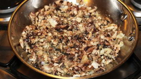 драники с грибочками