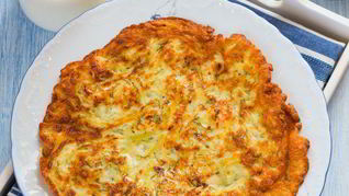 Драники с курицей