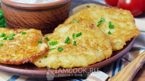 драники с луком