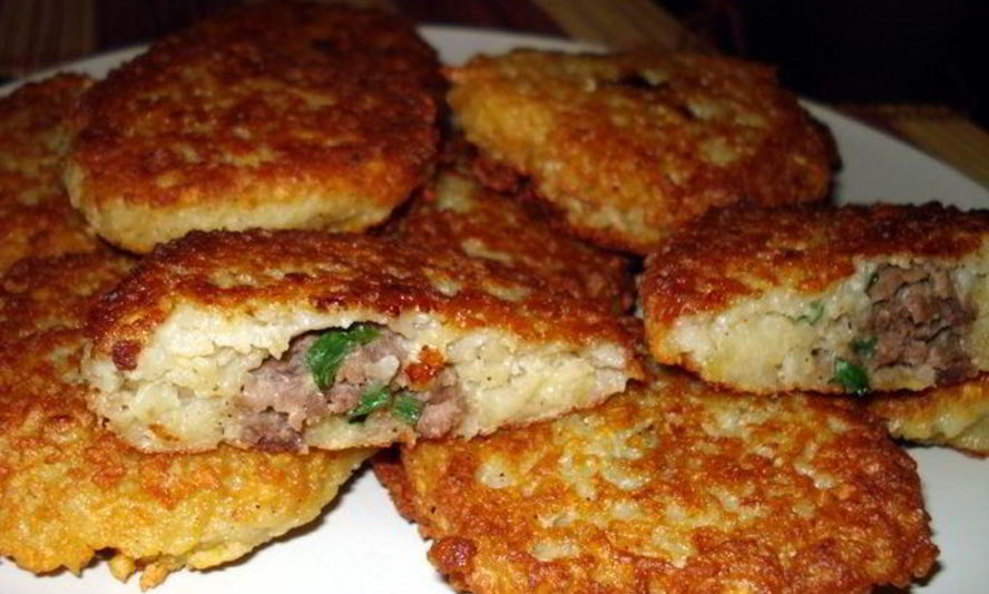 Рецепт драники с мясом