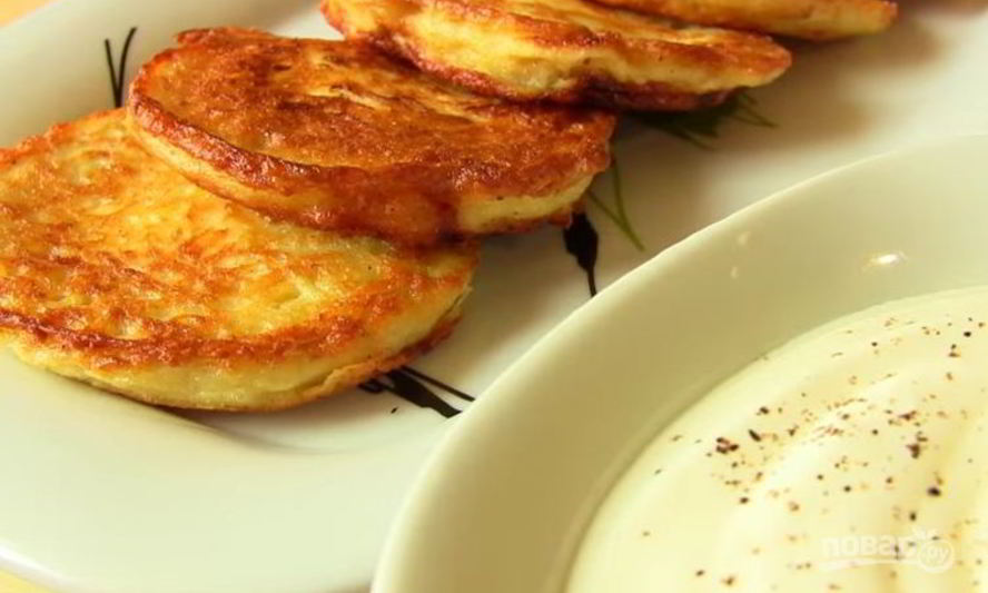 Рецепт драники с начинкой из творога