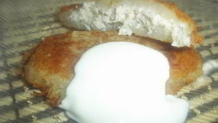 Драники с начинкой